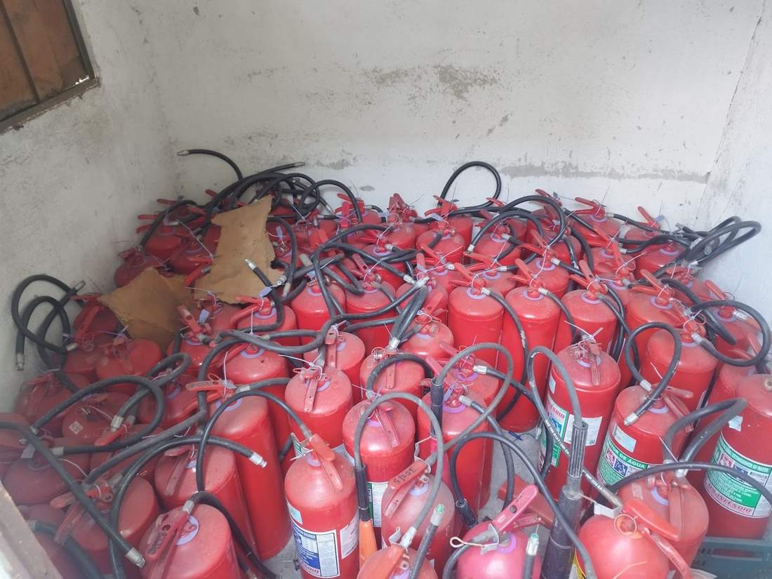 Recarga e manutenção de extintores